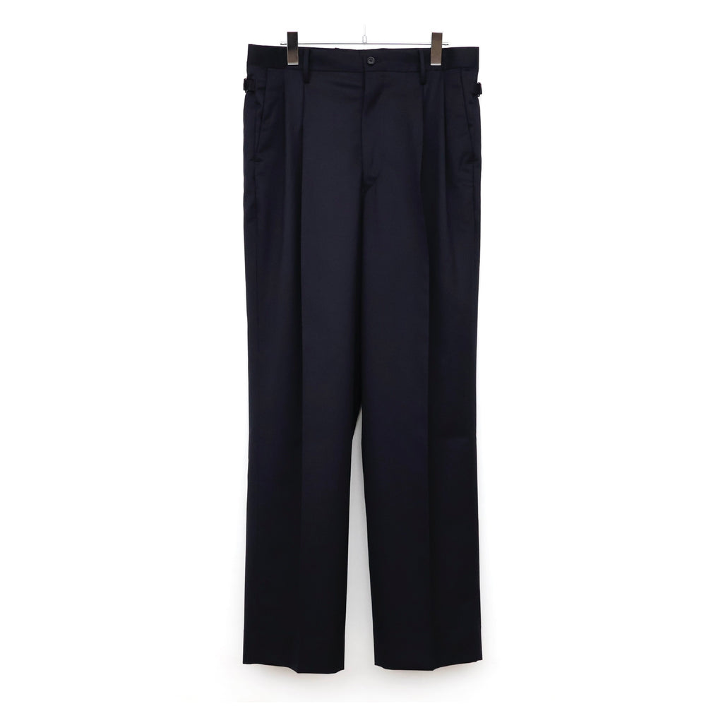 Wool Light Gabardine Shoecut Slacks