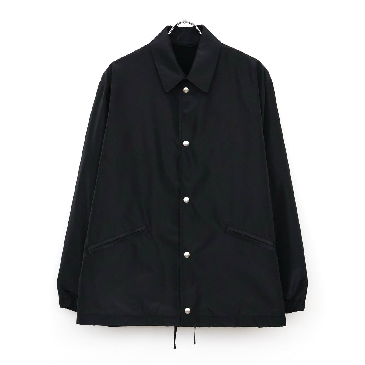 Silk Poly Coach Jacket