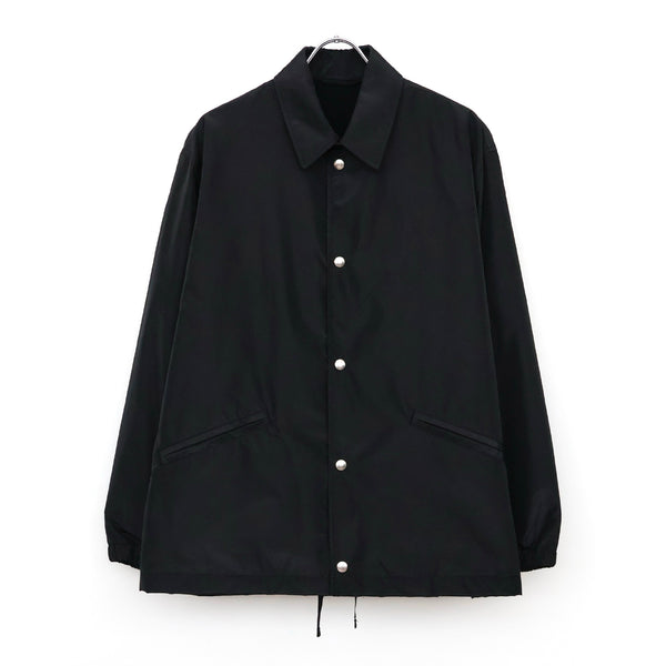 Silk Poly Coach Jacket