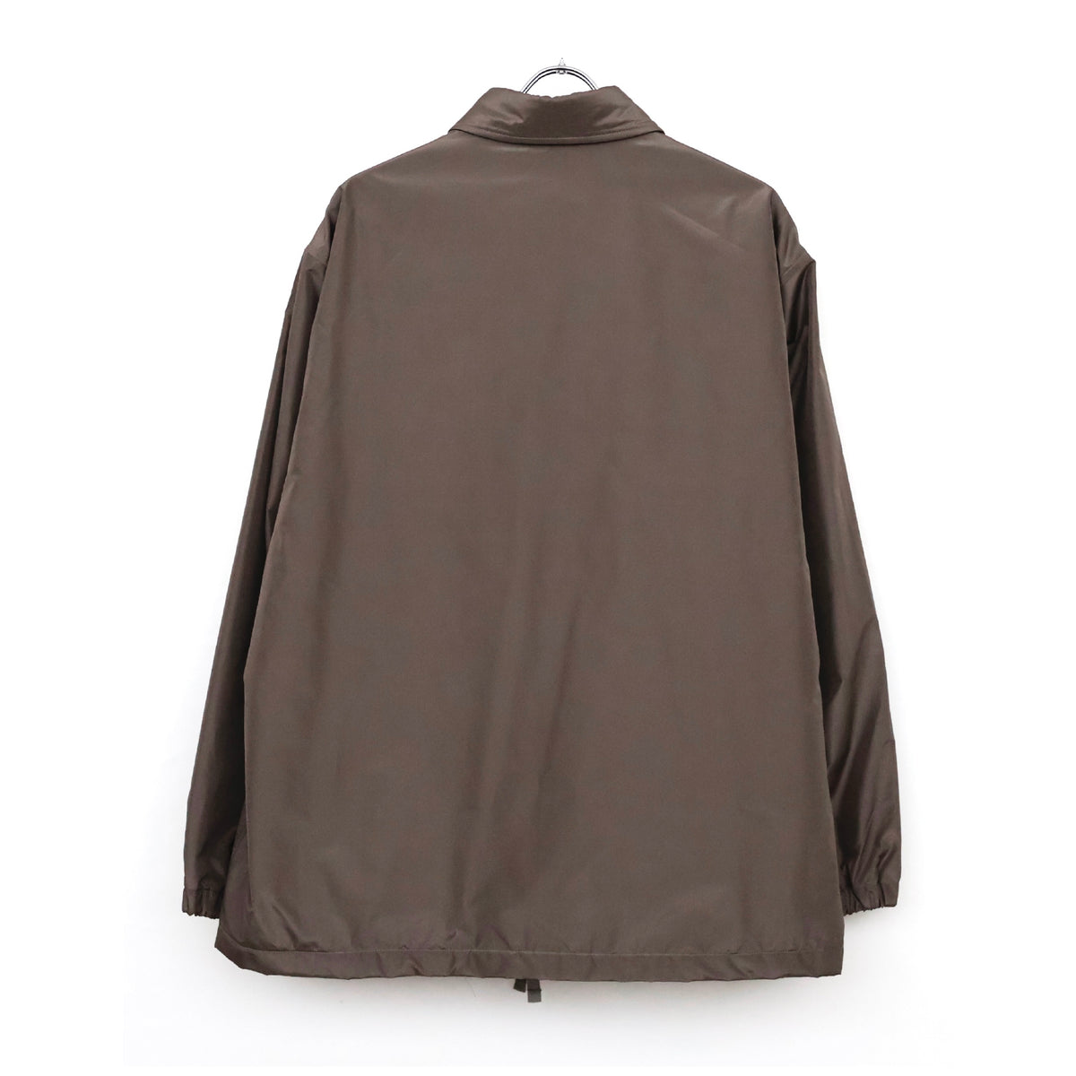 Silk Poly Coach Jacket