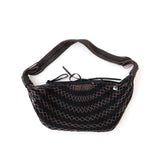CROISSANT FILT BAG Chevron Marron Glacé