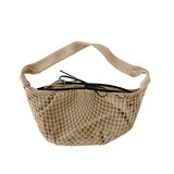 CROISSANT FILT BAG Light Beige