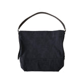 BELTED TOTE BAG ASH BLACK