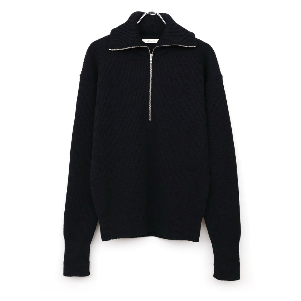 HALF ZIP SWEATER