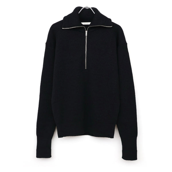 HALF ZIP SWEATER