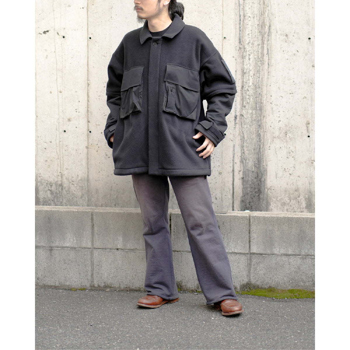 モデル：168cm　着用サイズ：36