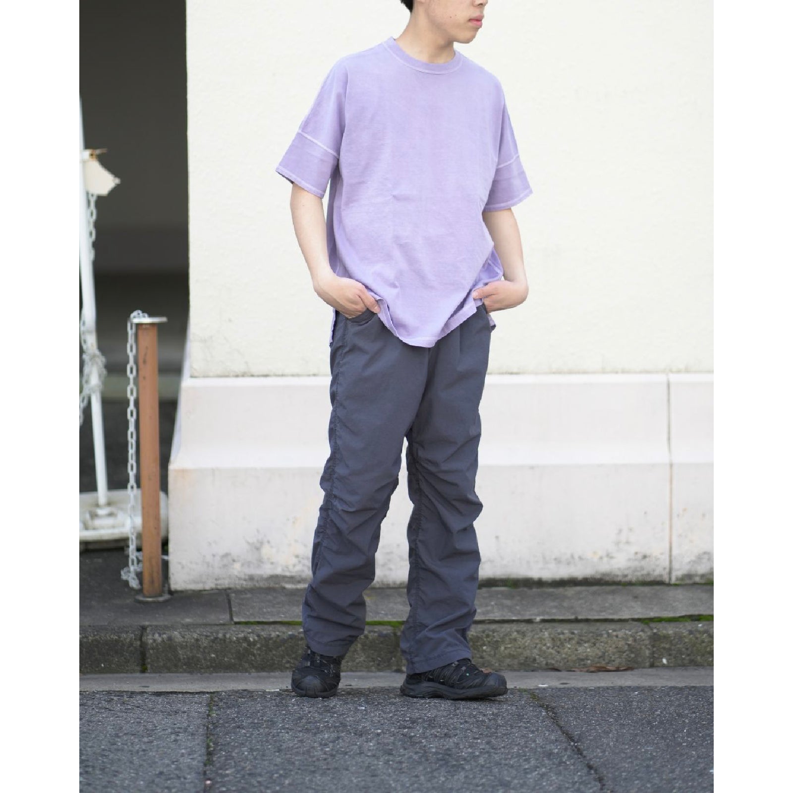 CLERK S/S TEE COTTON JERSEY PIGMENT DYE