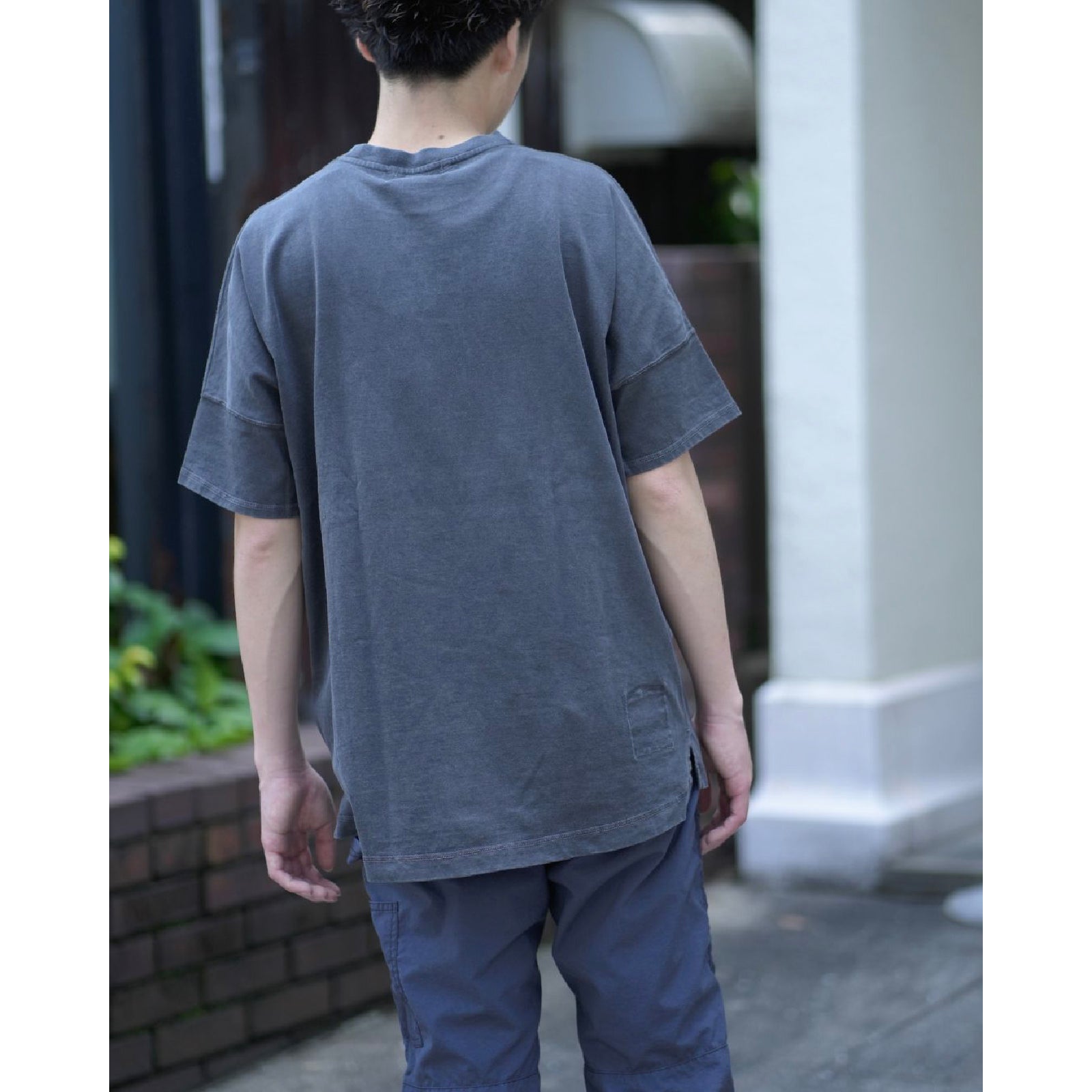 CLERK S/S TEE COTTON JERSEY PIGMENT DYE