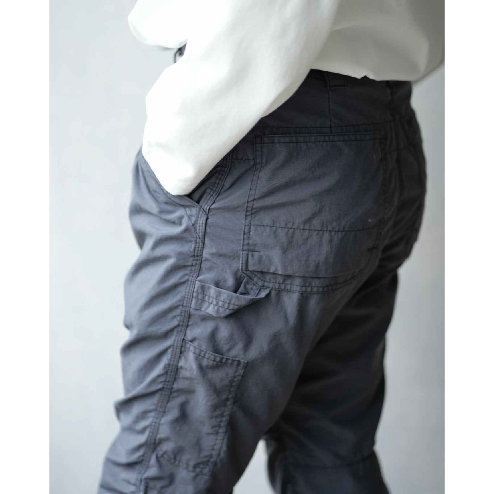 WORKER TROUSERS NYLON OXFORD PIGMENT DYE