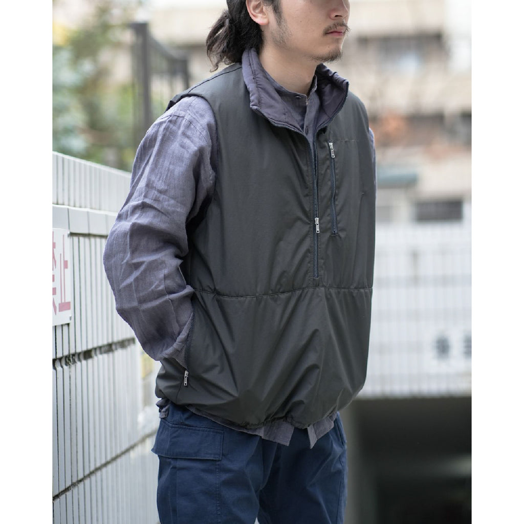HIKER PULLOVER PUFF VEST POLYESTER MINI RIPSTOP WINDSTOPPER® 3L