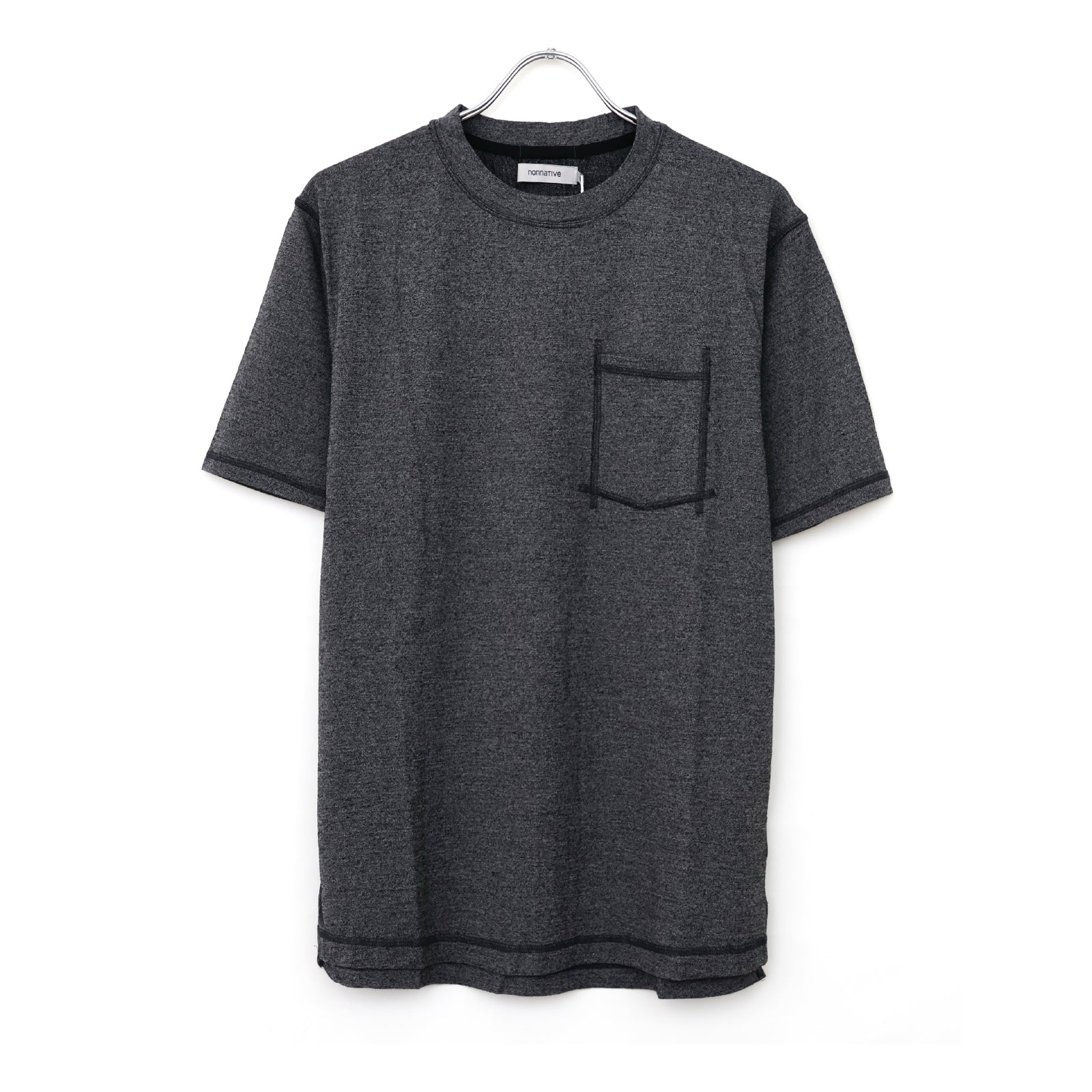 DWELLER S/S TEE MERINO WOOL OVERDYED