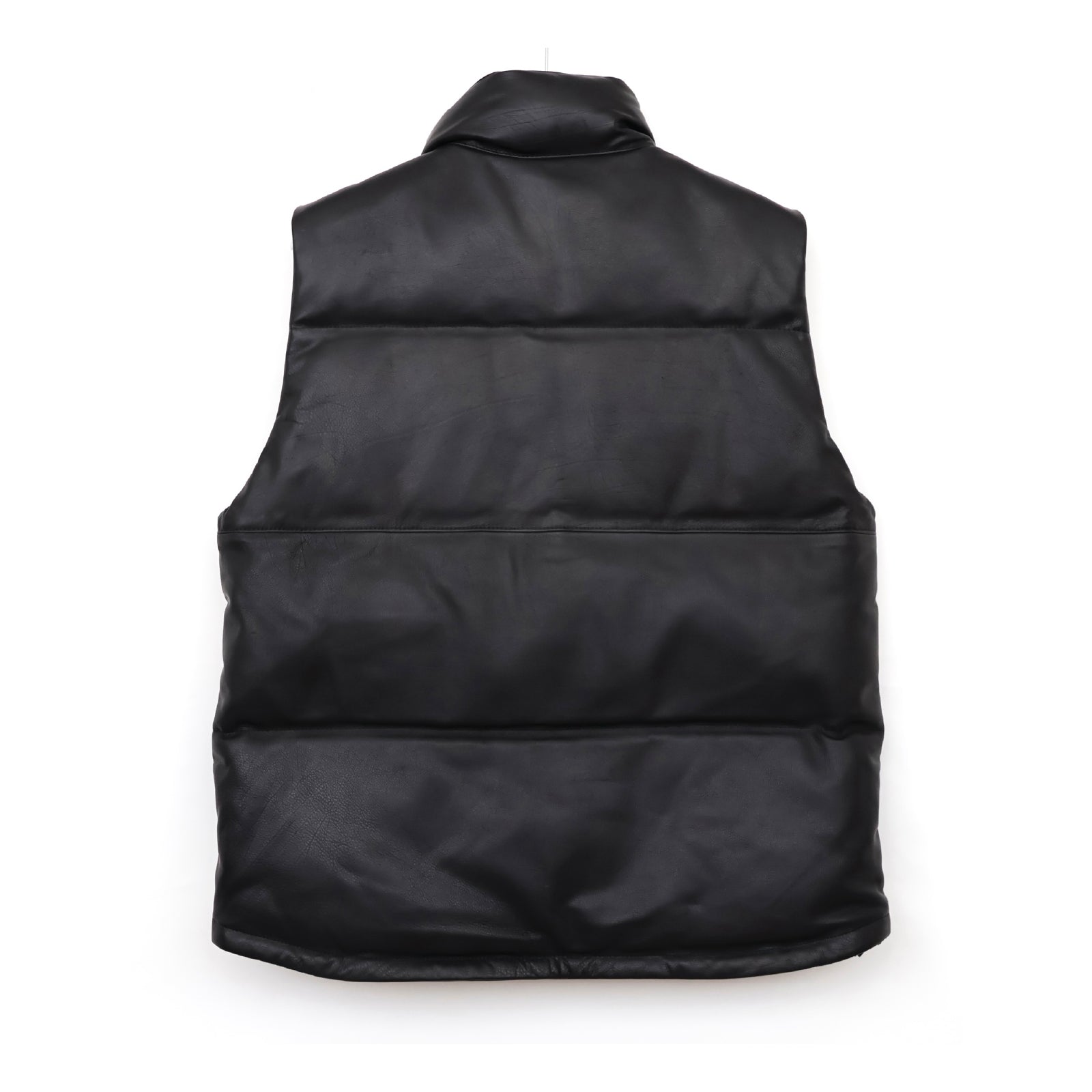 EXPLORER DOWN VEST COW LEATHER WITH WINDSTOPPER®