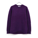 DWELLER PULLOVER SWEATER KID MOHAIR/W/N/P YARN PURPLE