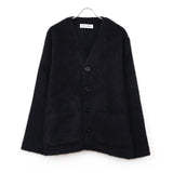 CARDIGAN Black Mohair