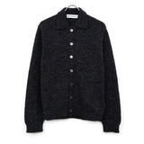 EVENING POLO Charcoal Melange Fuzzy Alpaca