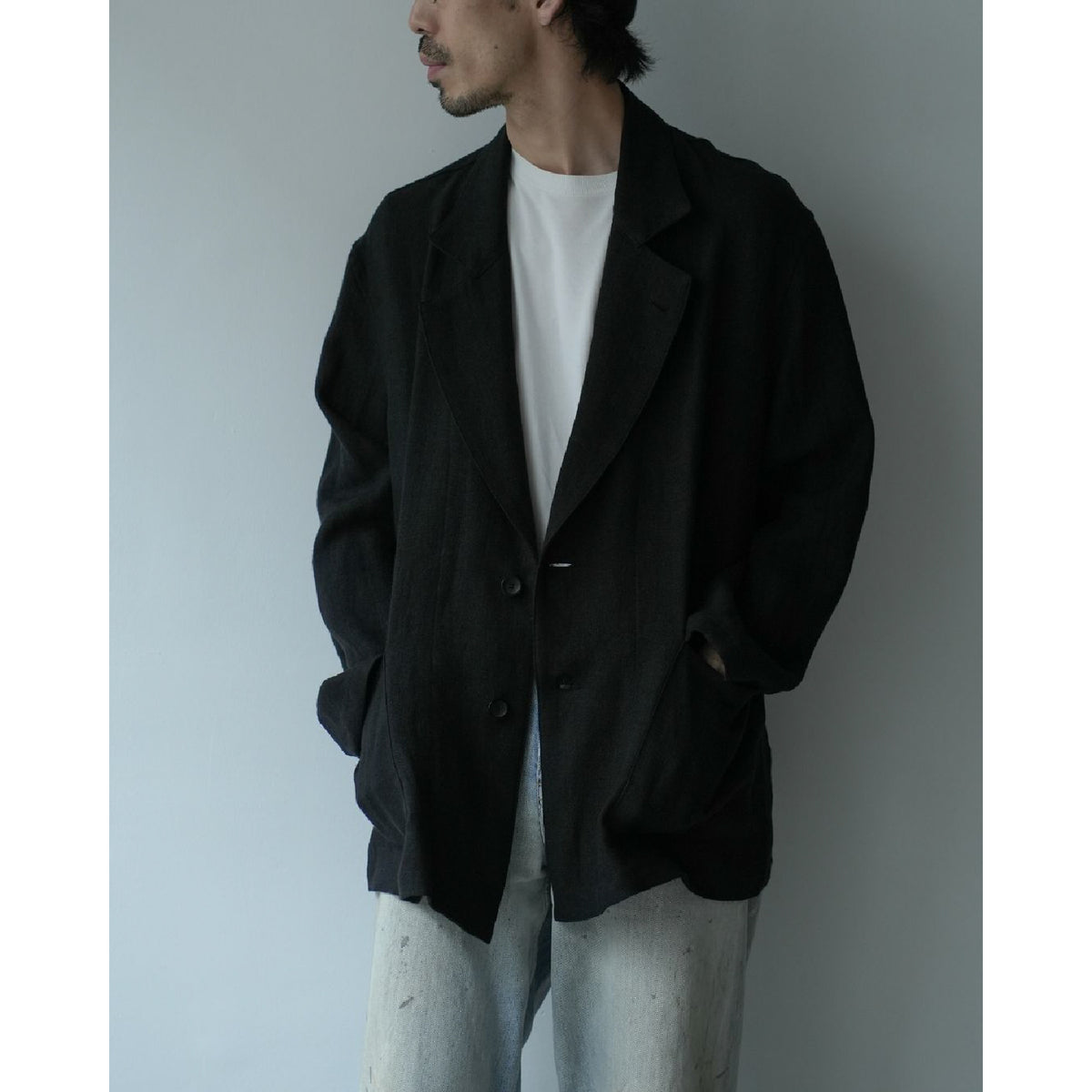 COVERALL JACKET - LINEN CANVAS