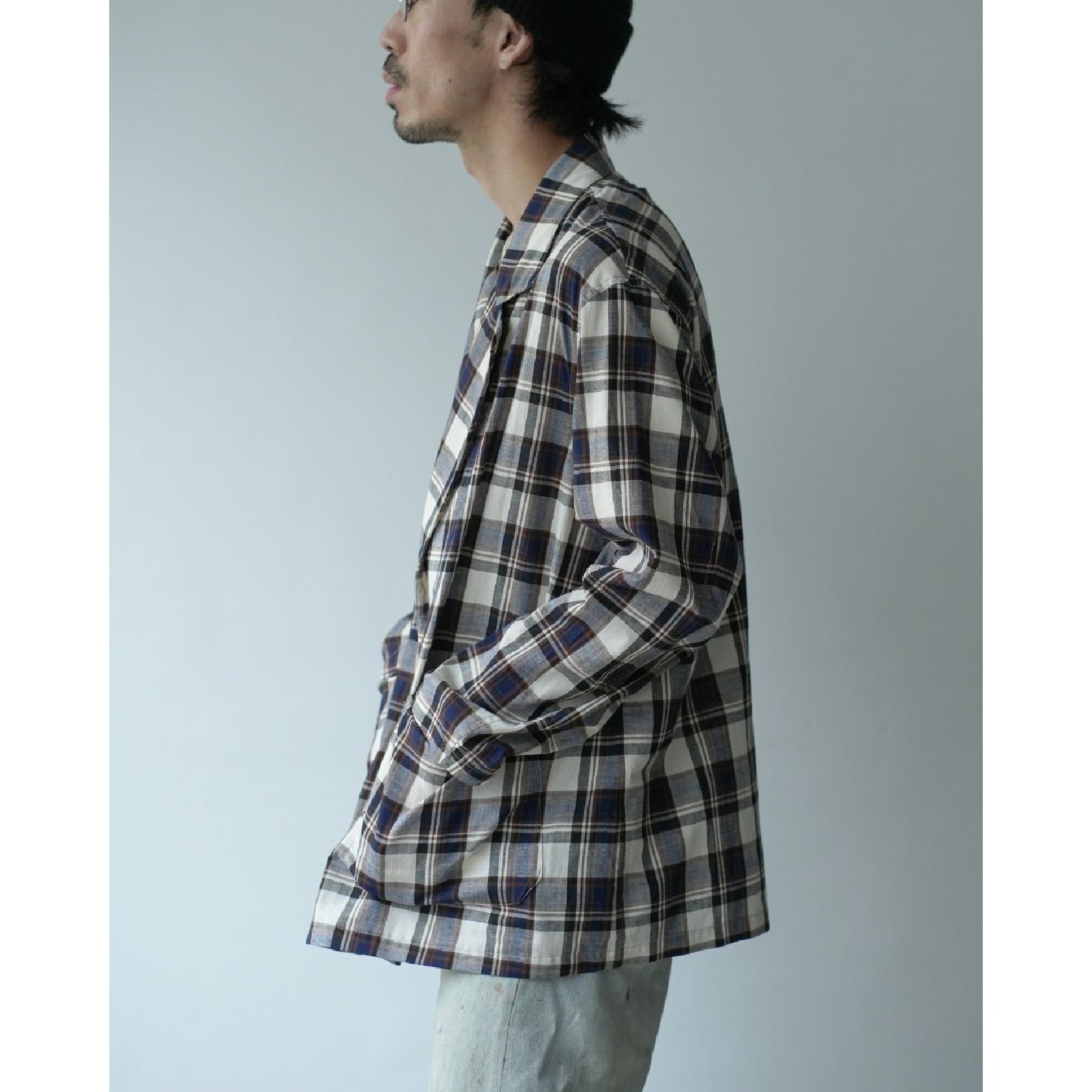 COVERALL JACKET - CHECK