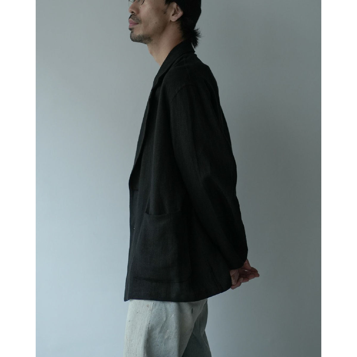 COVERALL JACKET - LINEN CANVAS