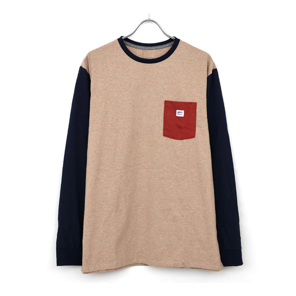 L/S SHOP STICKER POCKET RESPONSIBILI-TEE