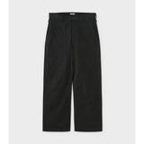 Waxed Cloth Fatigue Trousers GRAPHITE