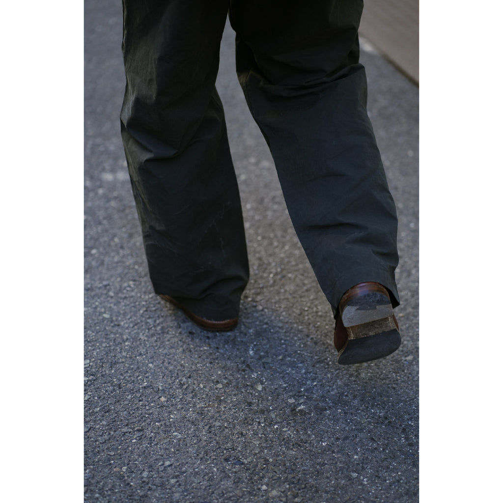 WAXED CLOTH FATIGUE TROUSERS - ref. / Web Store
