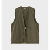 Poplin Cloth Hunting Vest FADED OLIVE