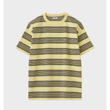 Border SS Top P.YELLOW×VIRIDIAN