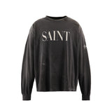 LS T-SHIRT / SAINT 666 BLACK