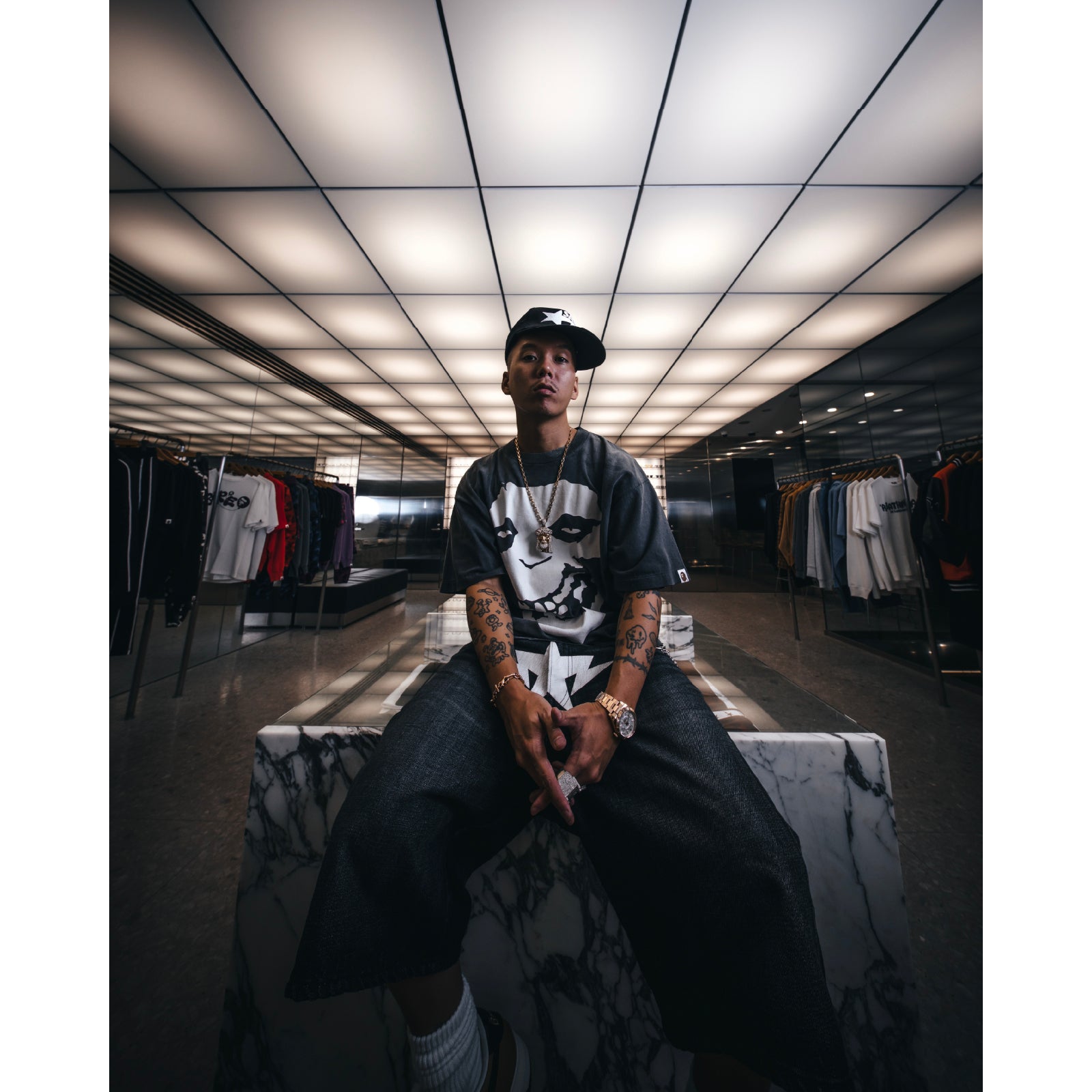 BAPE_SS T-SHIRT / ALWAYS LOVE