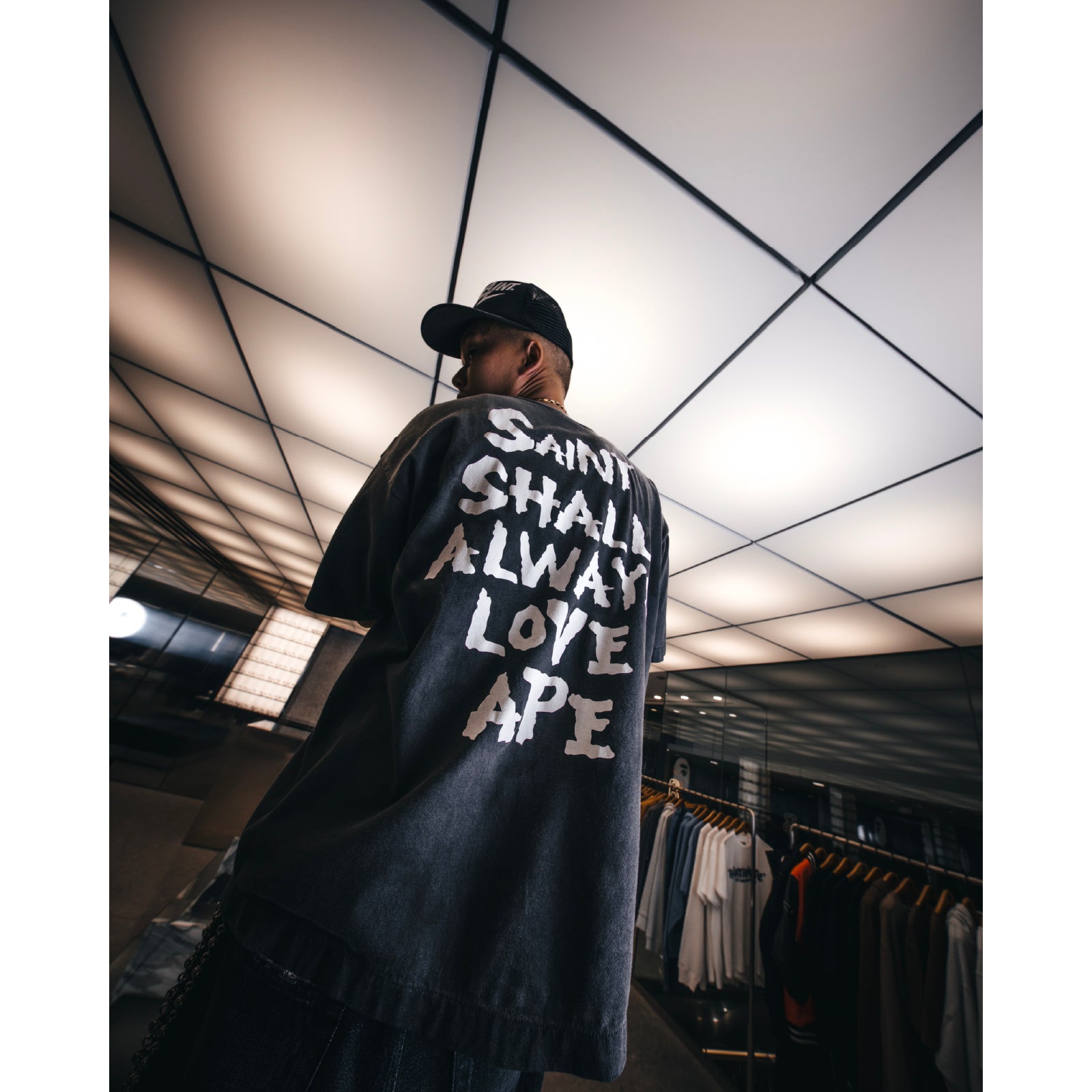 BAPE_SS T-SHIRT / ALWAYS LOVE