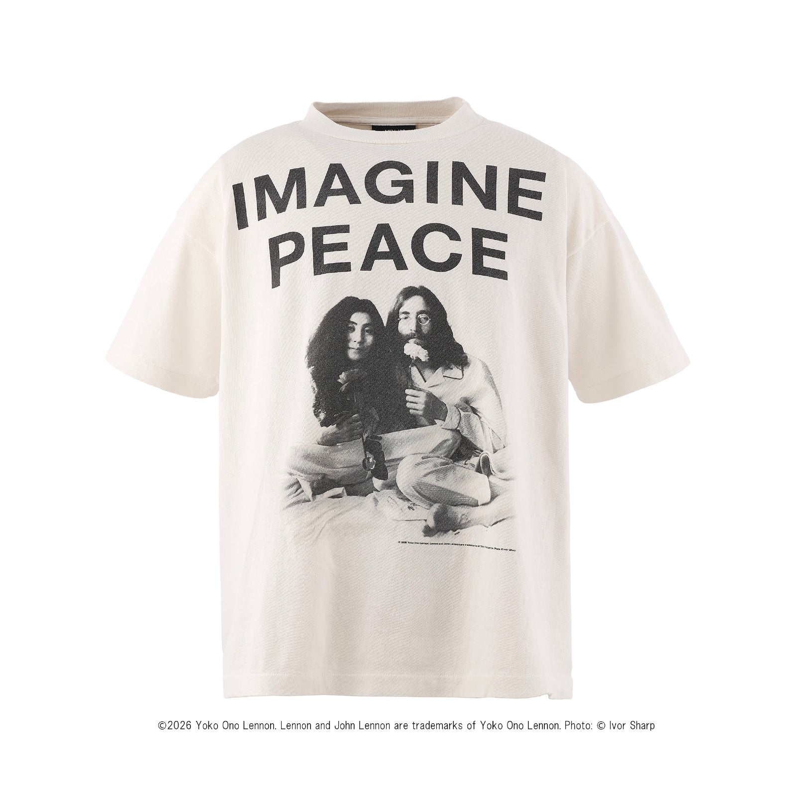 JL_SS T-SHIRT / IMAGINE PEACE