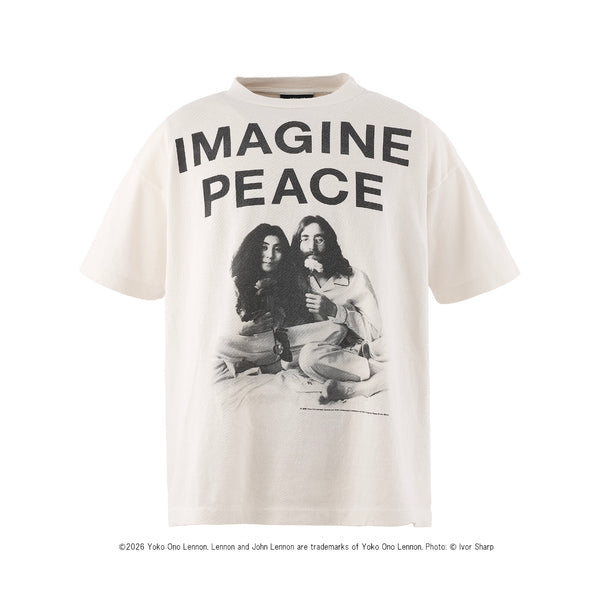 JL_SS T-SHIRT / IMAGINE PEACE