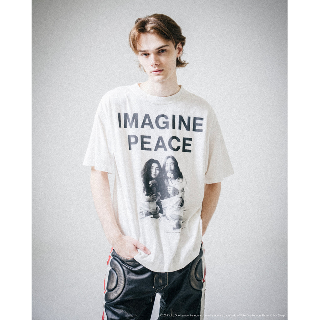 JL_SS T-SHIRT / IMAGINE PEACE | ref. / Web Store
