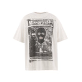 JR_SS T-SHIRT / MASK WHITE