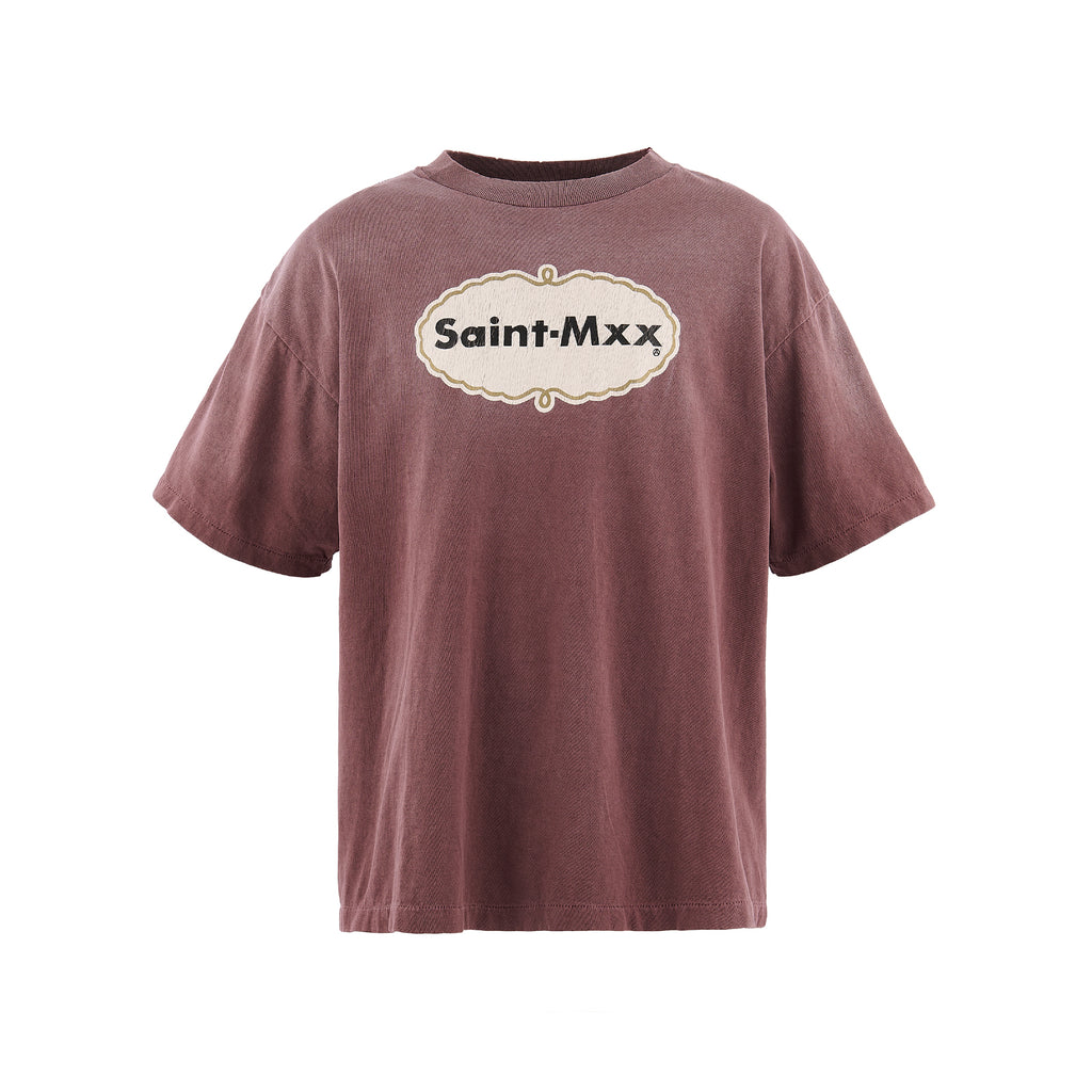 SS T-SHIRT / SAINT MXX / BURGUNDY