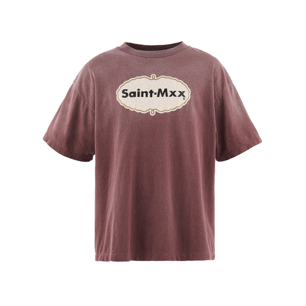 SS T-SHIRT / SAINT MXX / BURGUNDY