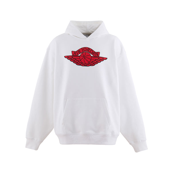 M J SM FLC HOODIE / WHITE