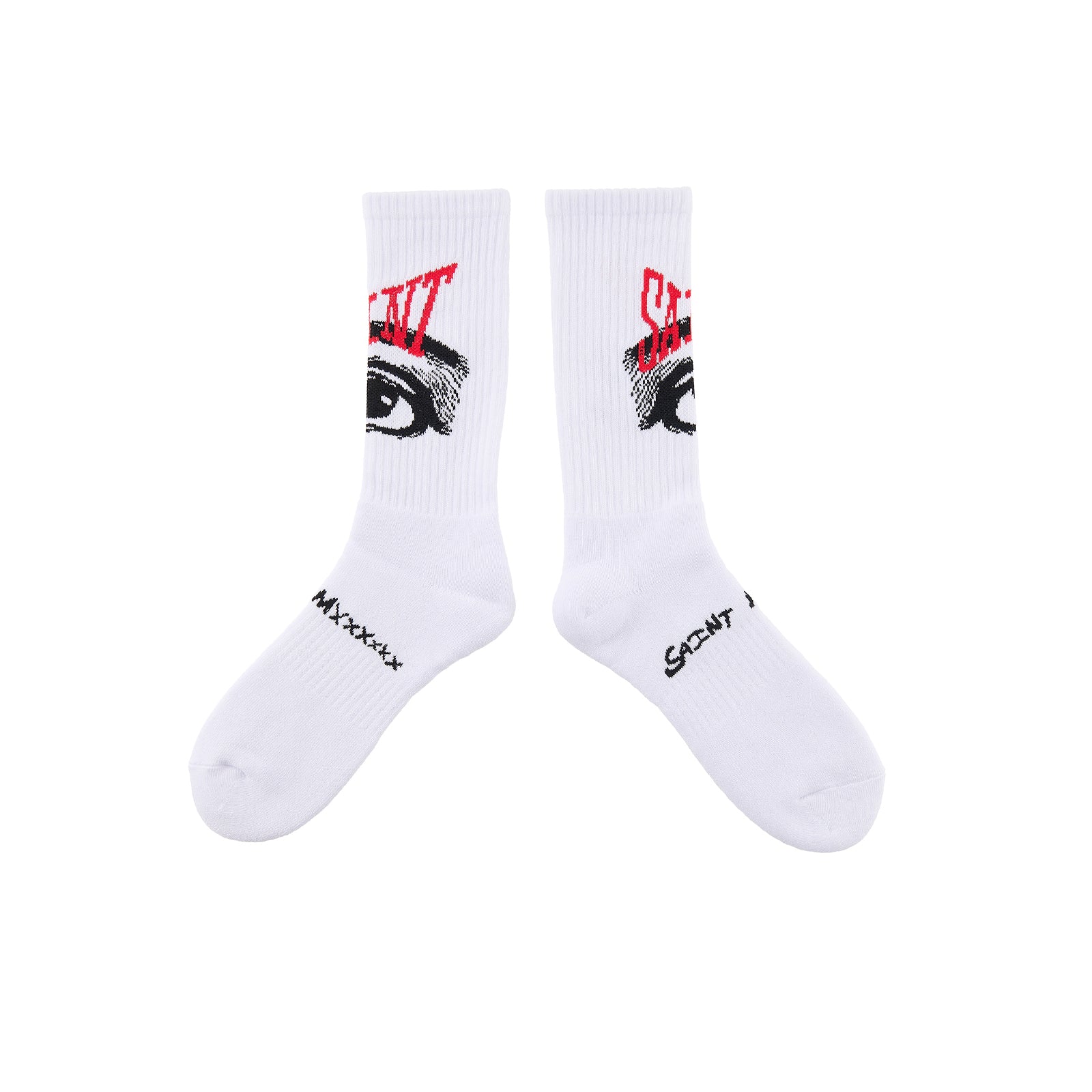 【Saint Mxxxxxx】Eye タイダイソックス セントマイケル SAINT Mxxxxxx Eye Socks （Tie Dye Black