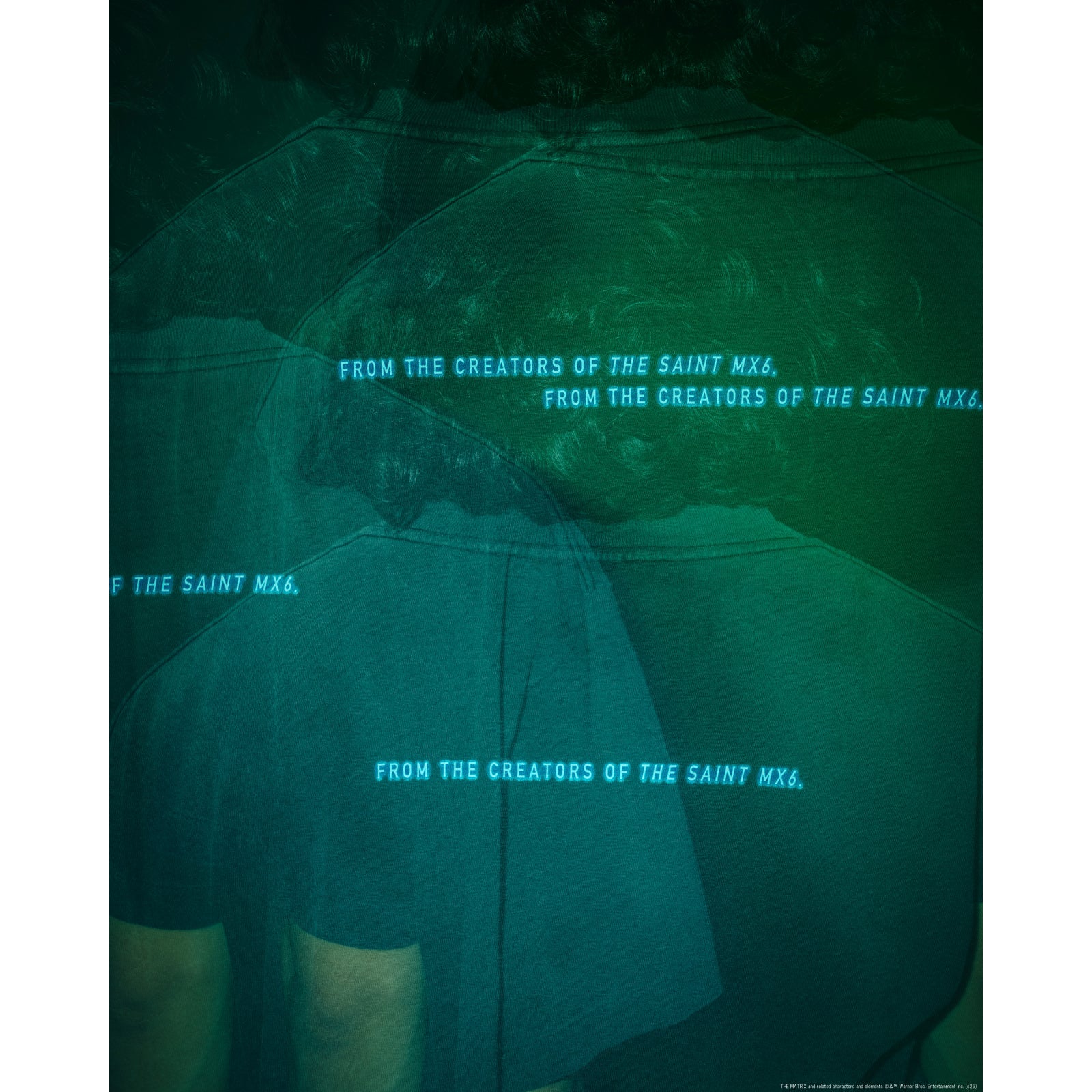 MTRX_SS TEE / THE MATRIX GREEN LOGO