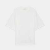 Organic Giza 80/2 Knit / Comfort Fit Tee WHITE