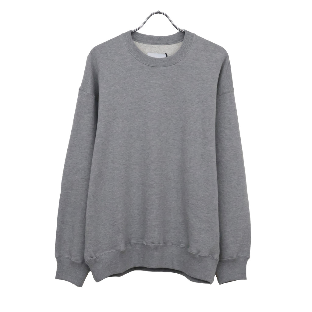 LOOPWHEEL COTTON SWEAT LS