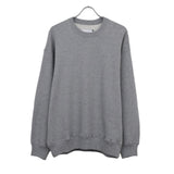 LOOPWHEEL COTTON SWEAT LS GREY