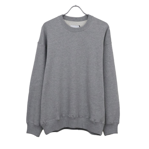 LOOPWHEEL COTTON SWEAT LS