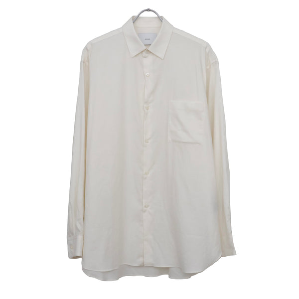 COTTON SILK OVERSIZED LS SHIRT