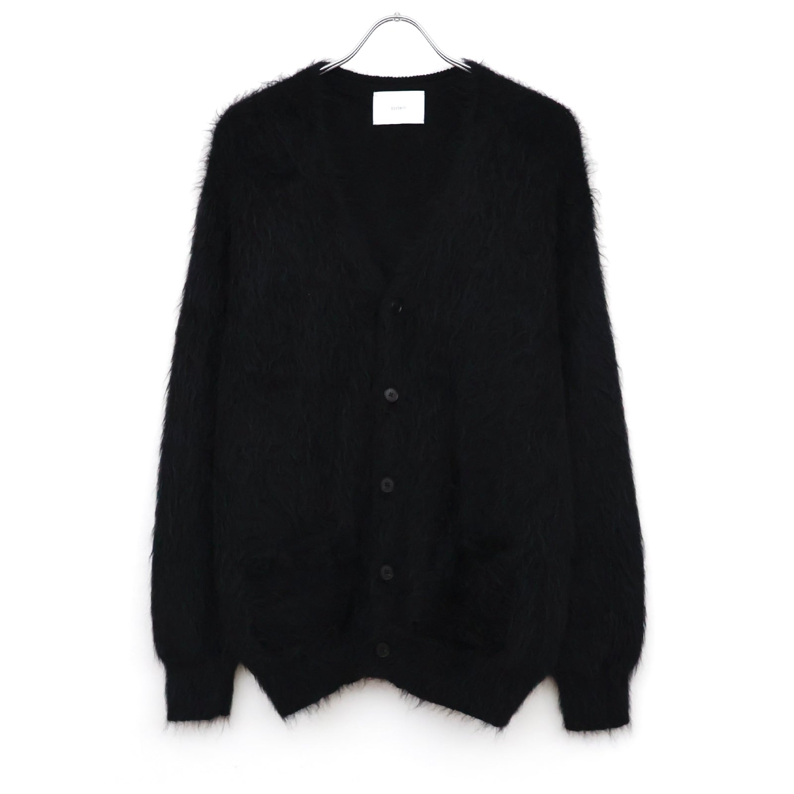 KID MOHAIR KNIT V NECK CARDIGAN | ref. / Web Store