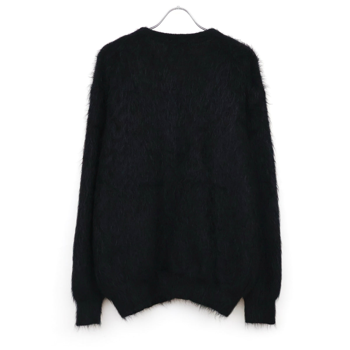 KID MOHAIR KNIT V NECK CARDIGAN