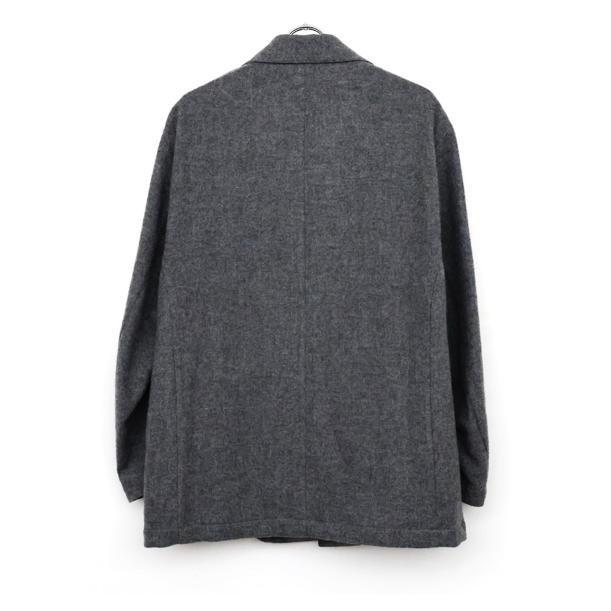 W/CA FLEECE EASY SINGLE BREASTED JACKET