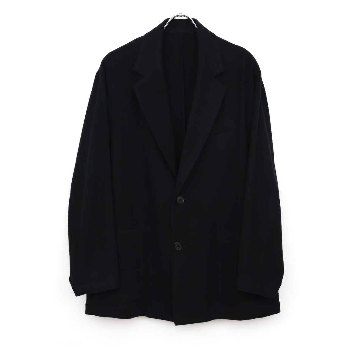 W/CA FLEECE EASY SINGLE BREASTED JACKET