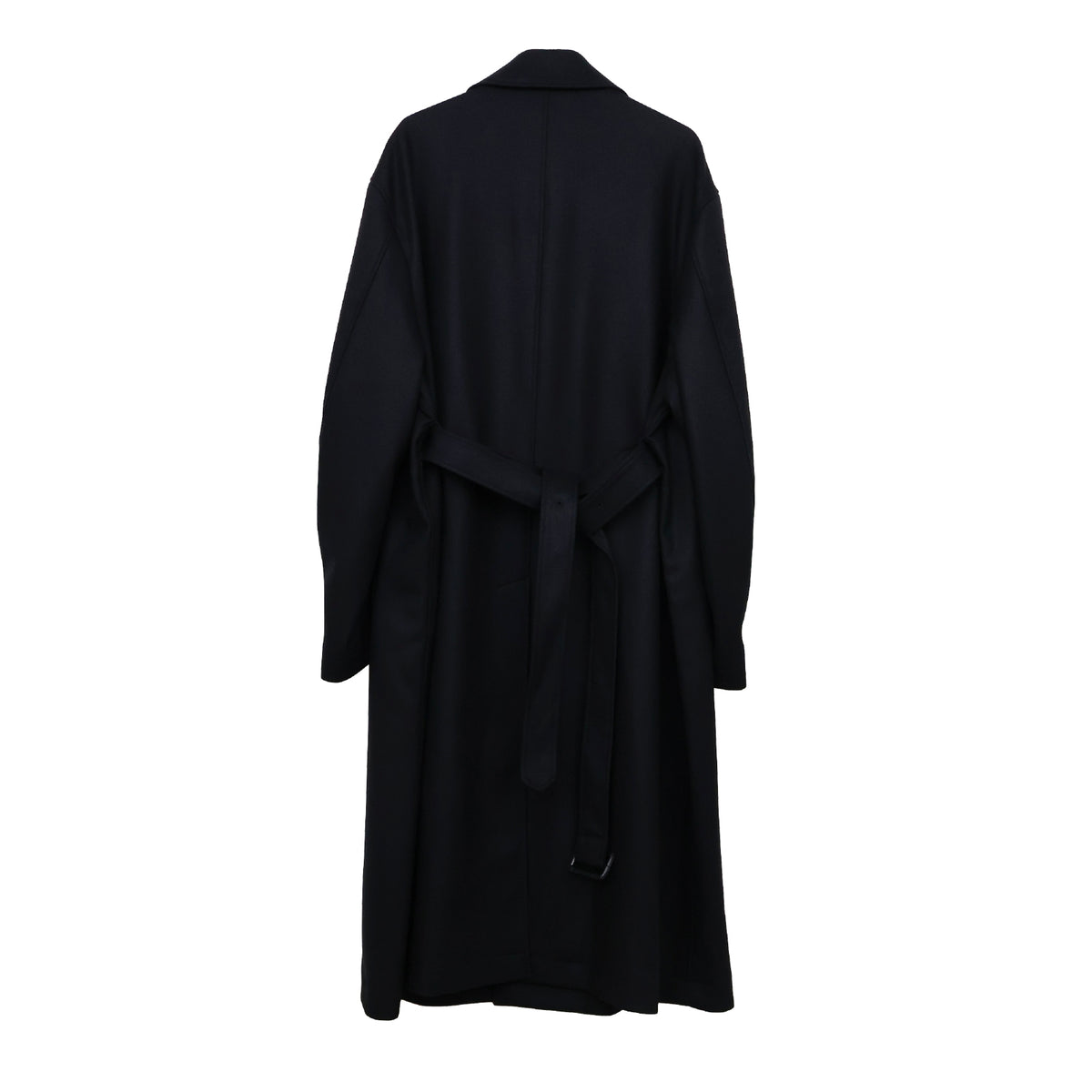 WOOL MELTON OVERSIZED INVESTIGATED COAT