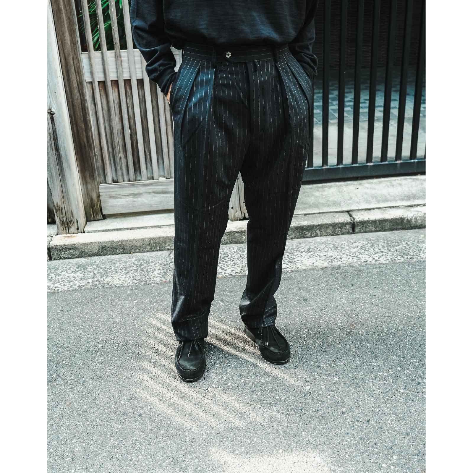 モデル：175cm　着用サイズ：44